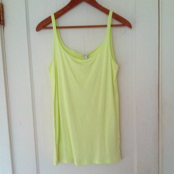 *SOLD* J. Crew Bright Lemon Camisole Tank