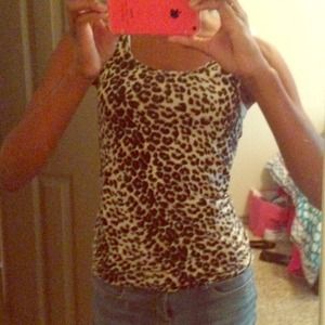 100% cotton cheetah printed shirt from Forever 21