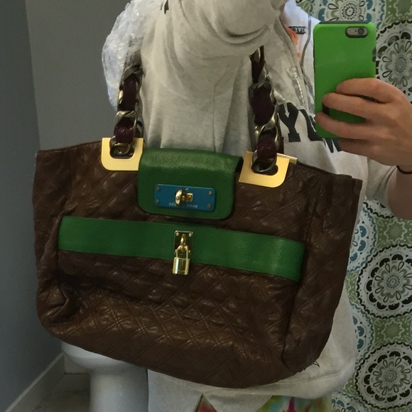 Beautiful Authentic Marc Jacobs Color Block Bag - Picture 2 of 4
