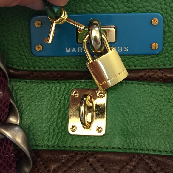 Beautiful Authentic Marc Jacobs Color Block Bag - Picture 4 of 4