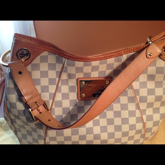 Authentic Louis Vuitton Galliera PM Damier Azur
