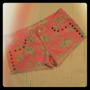 Mossimo Studded Floral Shorts