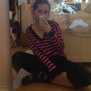 Loose Comfy Gap Striped Sweater