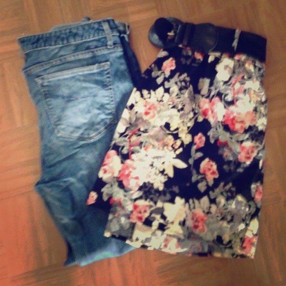 Jeans and skirt bundle