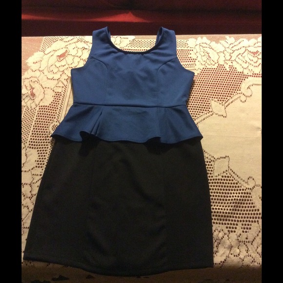 Peplum Mini Dress