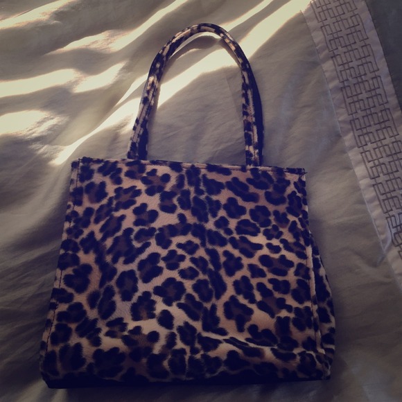 Cute leopard bag