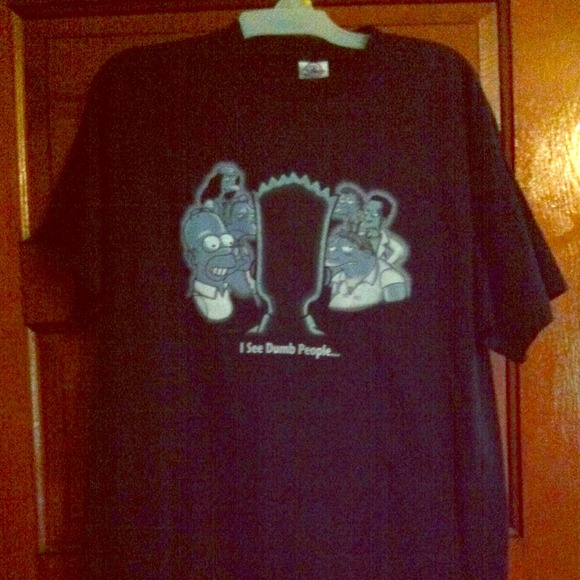 Simpsons graphic tee: new without tags