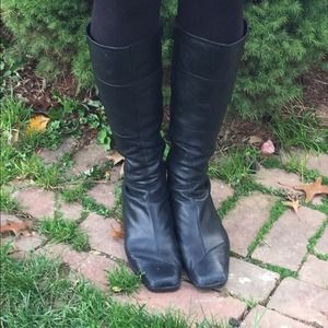 🍃Clarks boots tall🍁leather