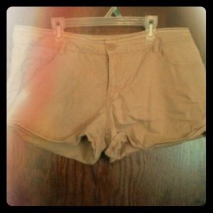 Tan shorts