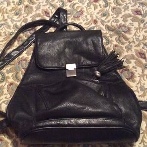 Carriage house leather purse