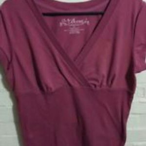 Monroe v neck top