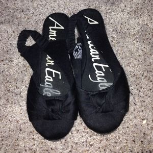 American Eagle Knotted Slingback Flats