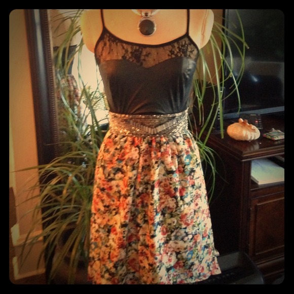 High and low dress