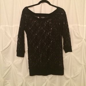 Express lace top