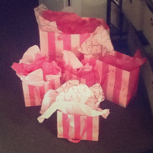 Victoria's Secret gift bags
