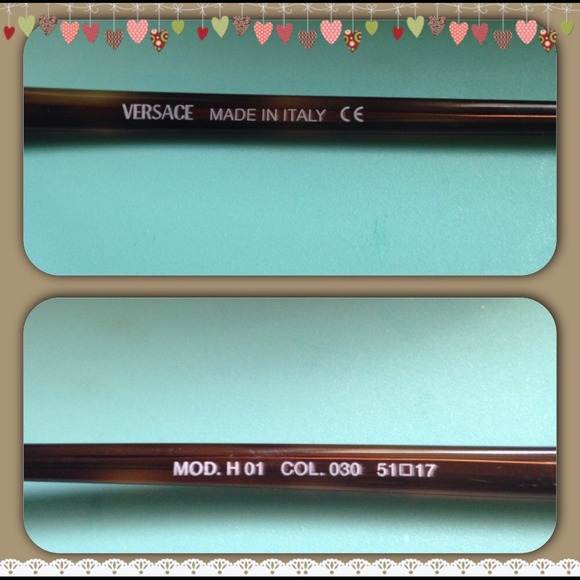 ๐HOST PICK๐ RARE VINTAGE Versace EYEGLASSES - Picture 2 of 3