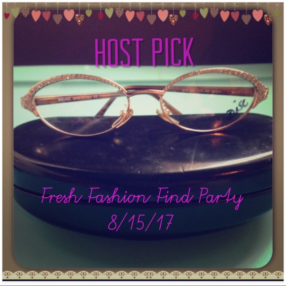 ๐HOST PICK๐ RARE VINTAGE Versace EYEGLASSES - Picture 1 of 3