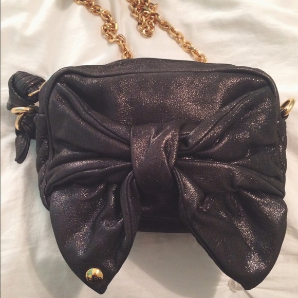 black Juicy Couture cross body purse
