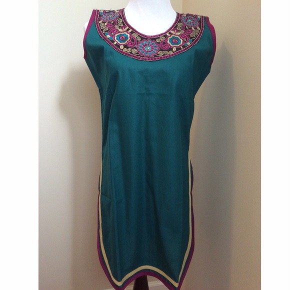 Tops - Stunning Indian Embroidered Tunic
