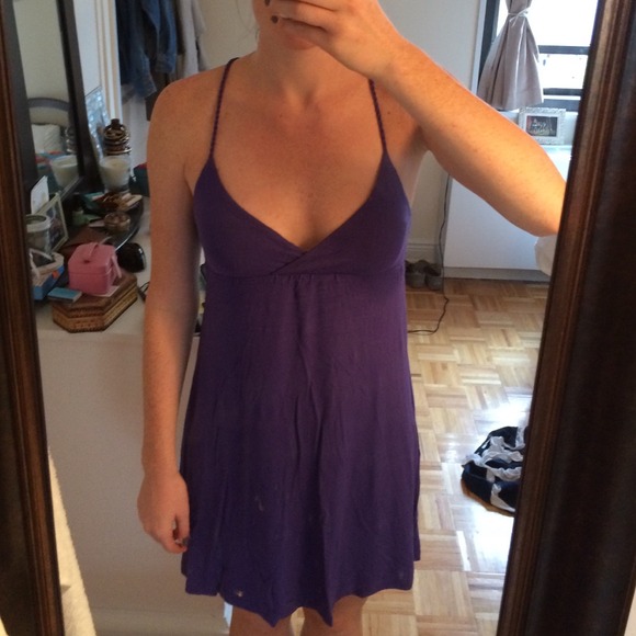 Purple dress
