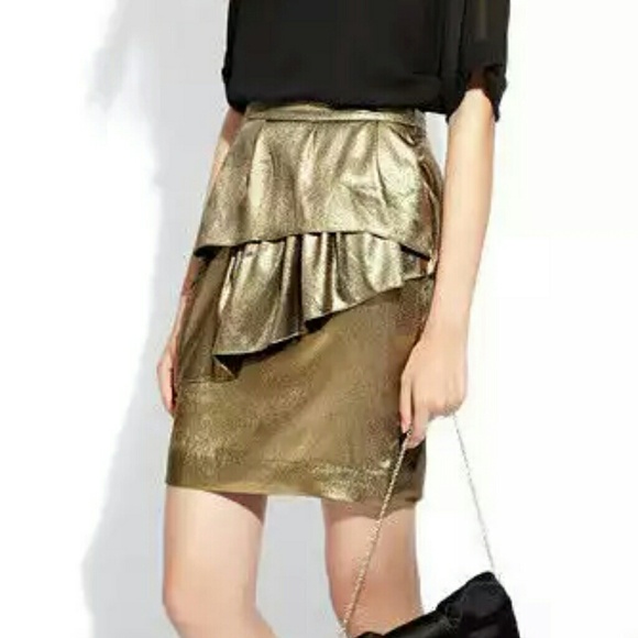 2B Rych gold shirt