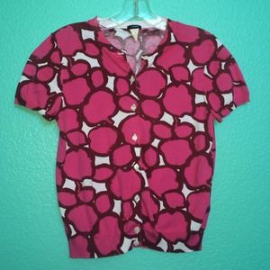 ⚡️sale⚡️J Crew Pink Giraffe Print Cardi