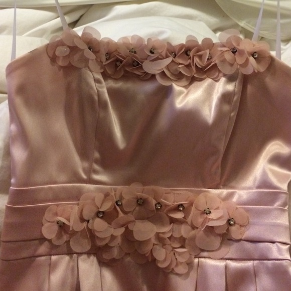Light pink cocktail dress