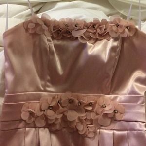 Light pink cocktail dress