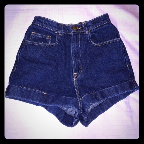 American Apparel High Waisted Shorts