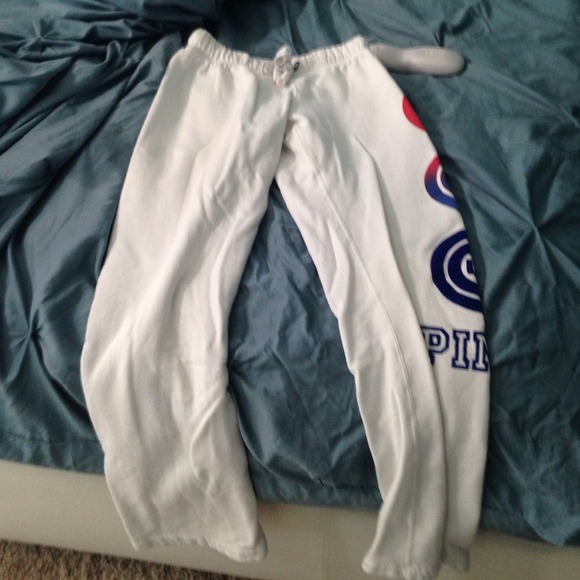 Pink/Victorias Secret Cubs Sweatpants