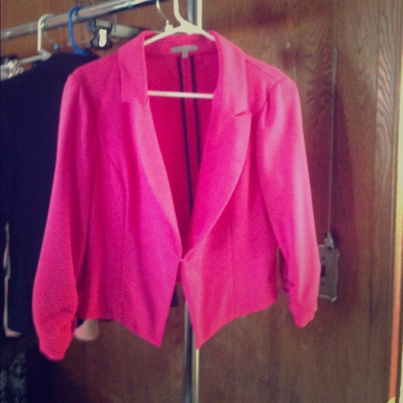 Hot pink blazer