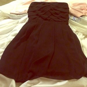 Short black cocktail dress