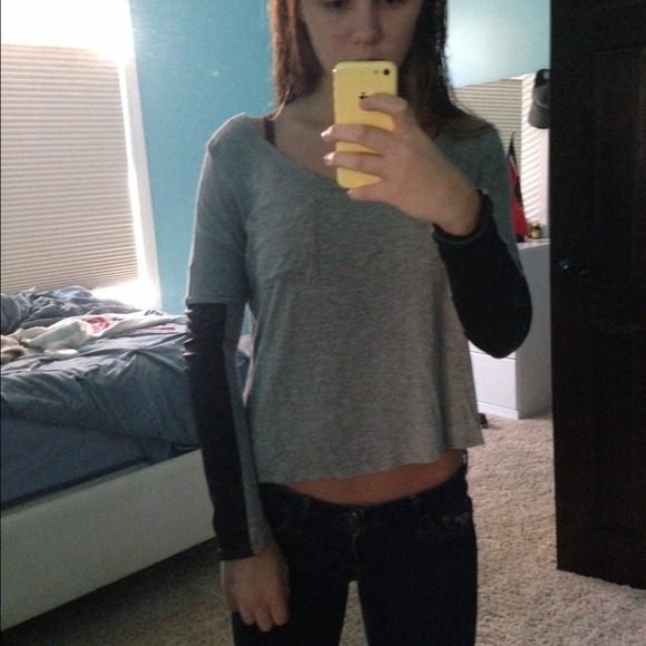 Gray Charlotte Russe Sweater