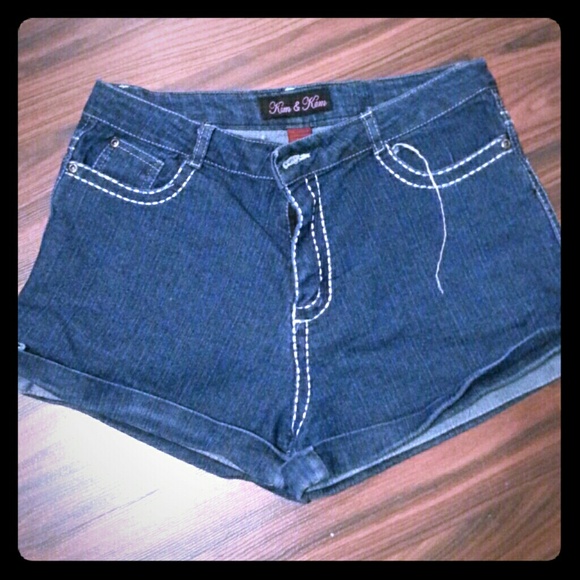 Blue shorts