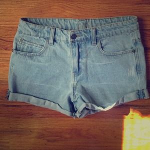 High-waisted shorts from dELiA*s