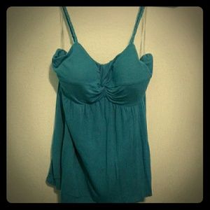 Teal tank top