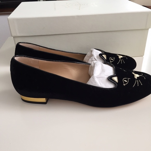 Charlotte Olympia kitty flats - Picture 2 of 4