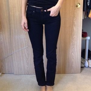American Eagle Super Stretch Black Skinny Jeans