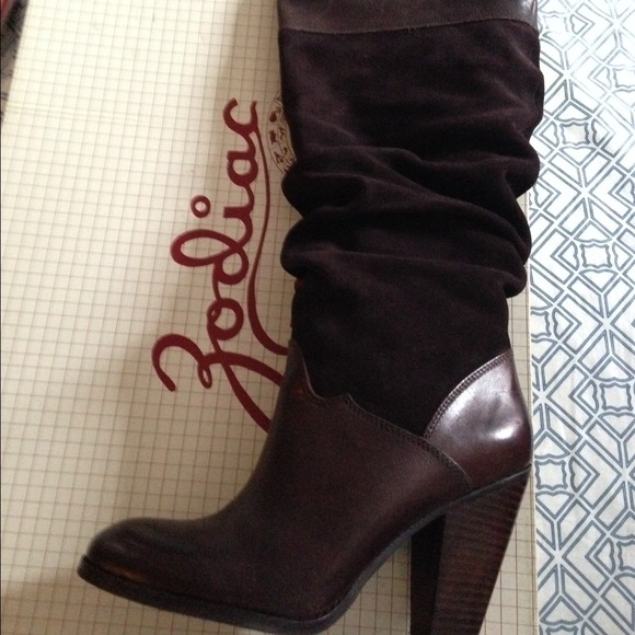 Zodiac knee high boots