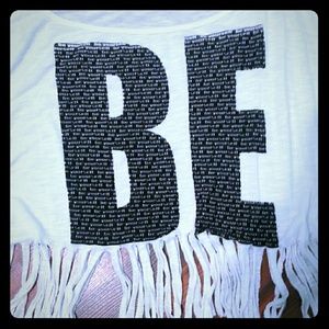 BE yourself crop top
