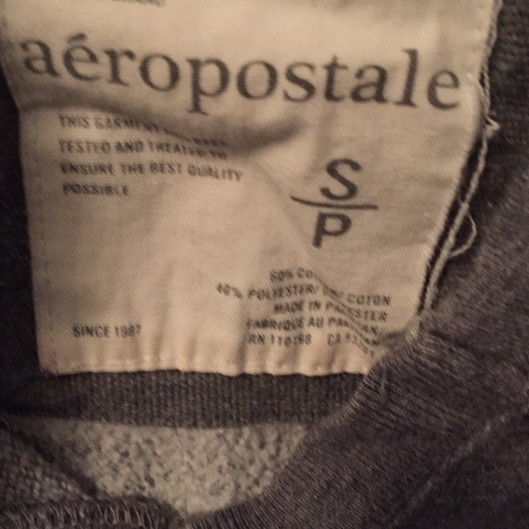 dark gray aeropostale hoodie - Picture 2 of 2