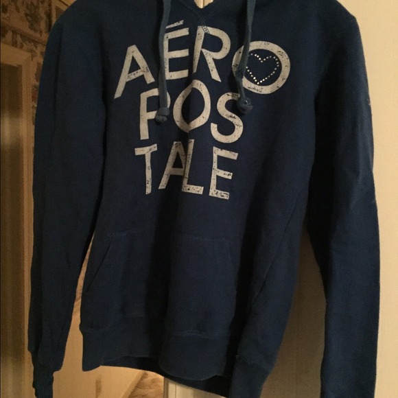 Blue aero hoodie - Picture 1 of 3