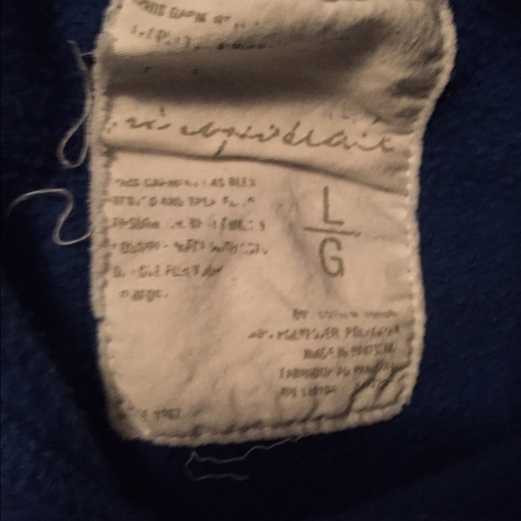 Blue aero hoodie - Picture 3 of 3