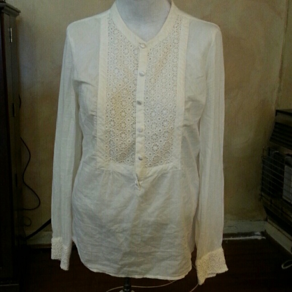 Ivory colored blouse