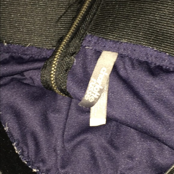 Navy blue ruffle skirt - Picture 3 of 3