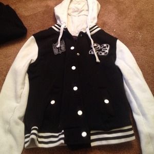 Knock Off varsity letterman jacket