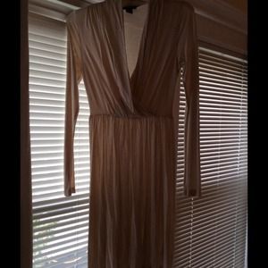 H&m baby pink jersey dress