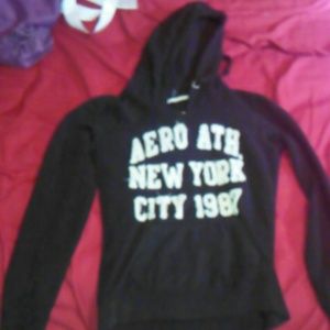 ❌SOLD❌BLACK AEROPPSTALE HOODIE
