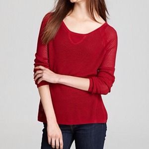 Rag and Bone red sweater