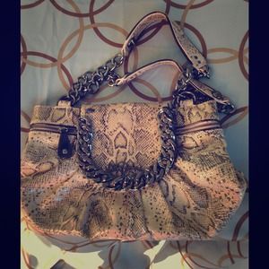 Betsy Johnson 100% leather Handbag